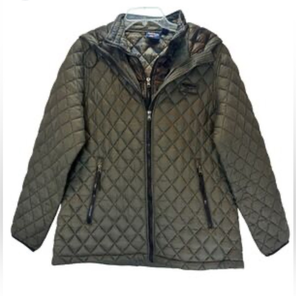 Reebok Dark Quilted Outerwear